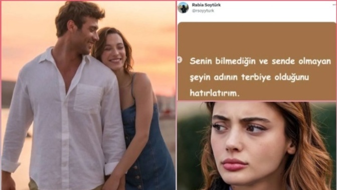 Dizi çiftleri kapıştı! Rabia Soytürk, Caner Topçu’ya terbiye yoksunu dedi. Sence kim haklı?