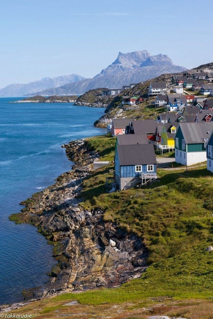 Nuuk City/Grönland