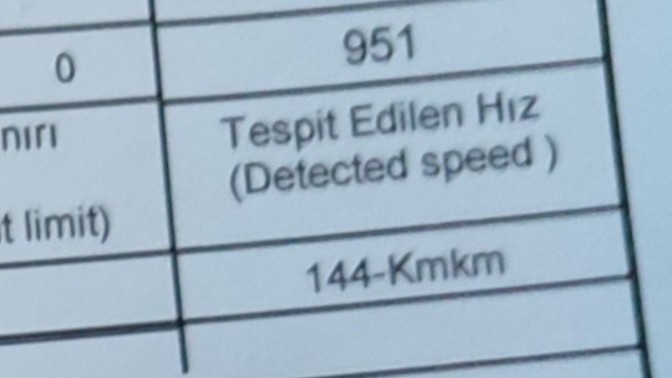 Hız sınırının 143 olduğu yerde 144'le de ceza yediniz mi 🥲🤦‍♂️?