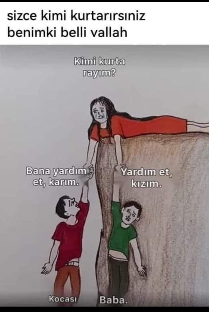 Siz olsanız, kimi kurtarırsınız? Neden?