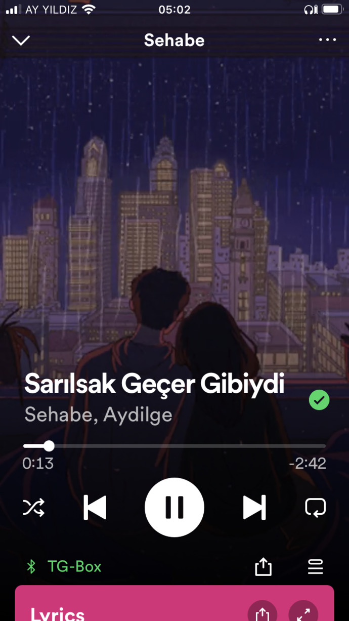 Şu an ruh halin nasıl, ne dinliyorsun?