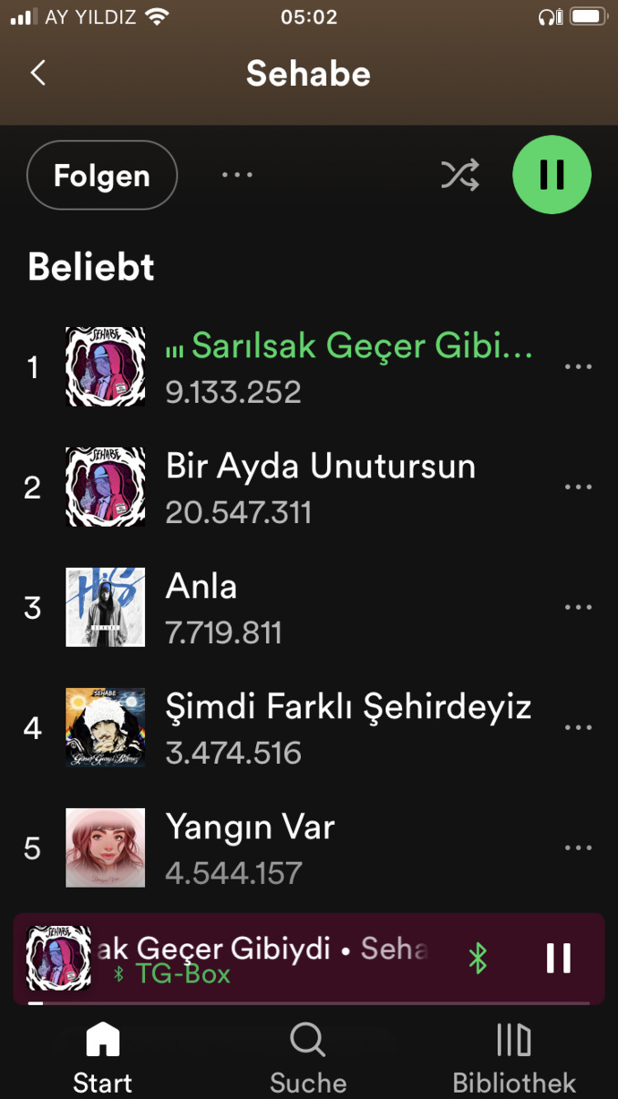 Şu an ruh halin nasıl, ne dinliyorsun?