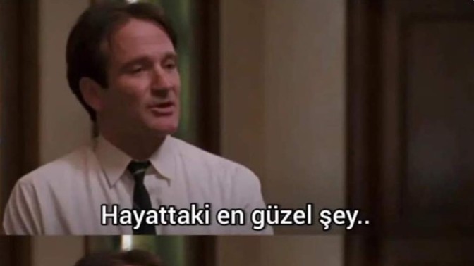 Sence dünyadaki en güzel şey nedir?