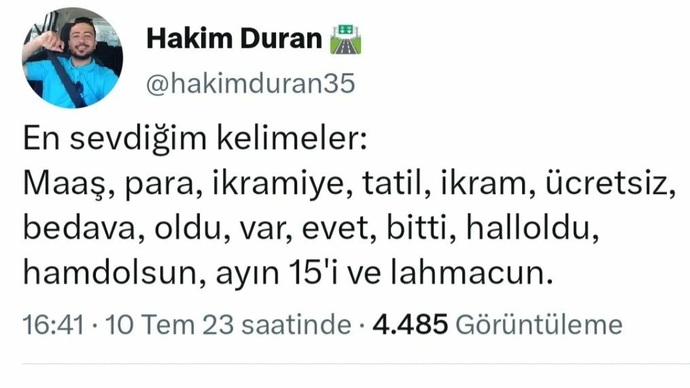 Duymayı ve kullanmayı en sevdiğiniz kelimeler hangileri?