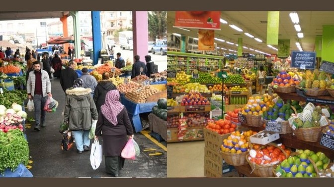 Pazardan mı yoksa süpermarketten mi alışveriş yapmak daha iyidir?