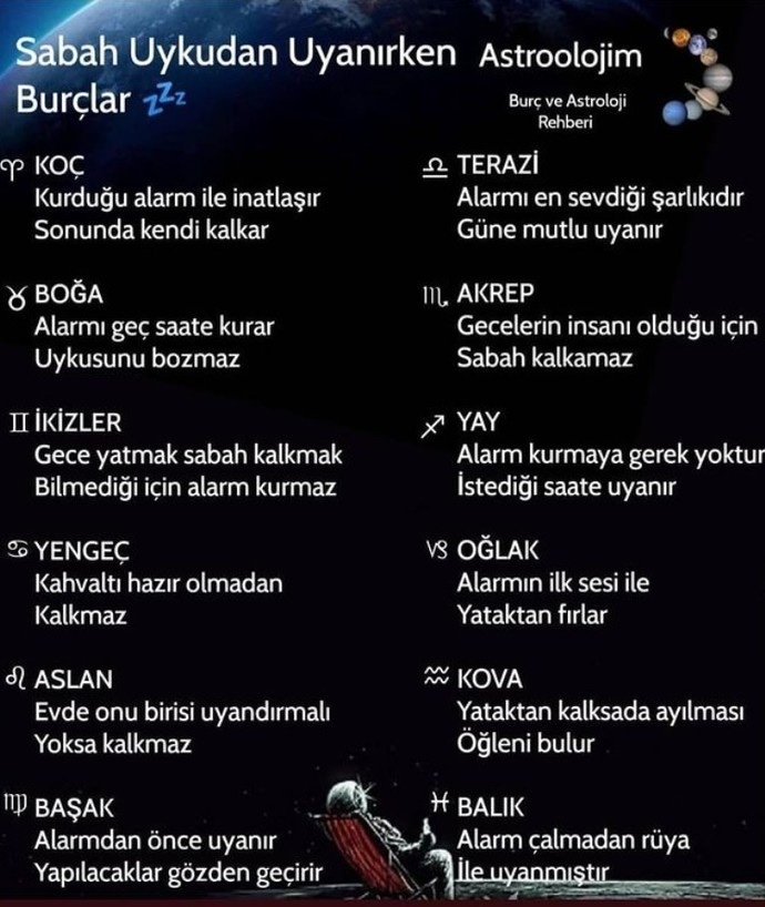 Burcunuza göre nasıl uyanırsınız?