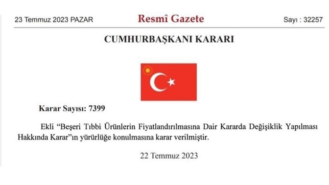 Cumhurbaşkanı kararnamesi ile ilaçlara %30 zam yapıldı anlık olarak ne düşünüyor sunuz?