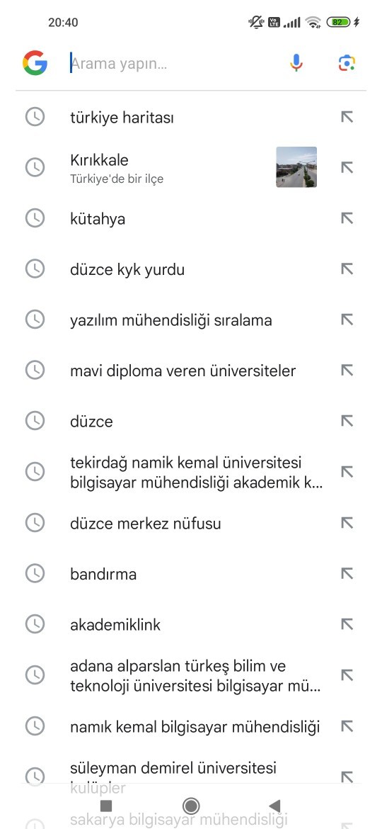 Üniversiteyi hangi şehirde okudunuz?