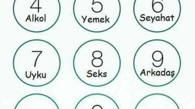 Numaranızın son 3 hanesine göre ihtiyacınız olan şey ne?
