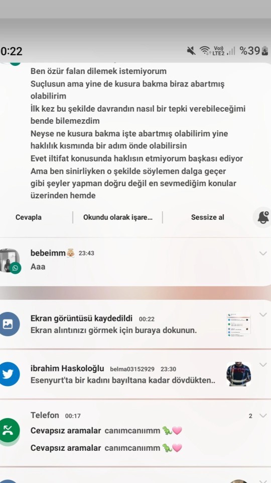 Lütfen bir şey söyleyin okuyun?