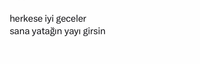Sevgiliye iyi geceler mesajı atmadan uyur musun?
