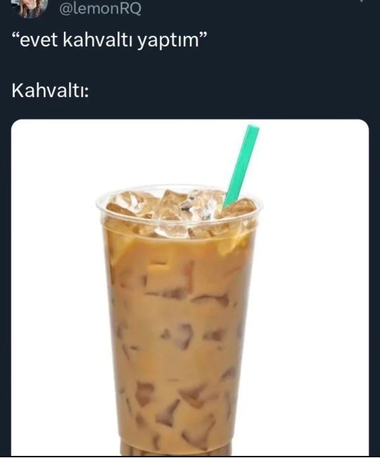 Kahvaltı da kahve içer misiniz?