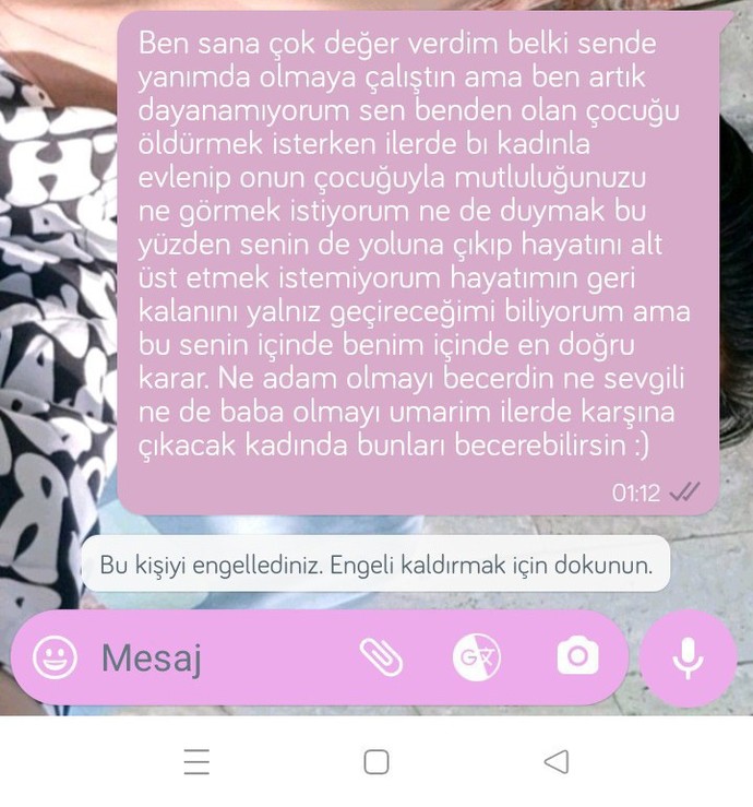 Eski sevgilime yazdığım çok mu ağır olmuş?