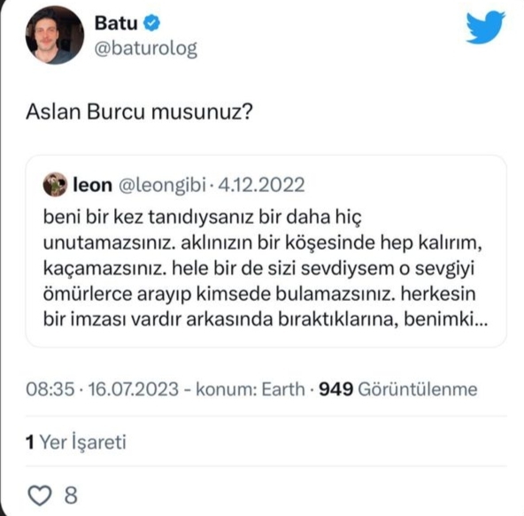 Aslan burcuyuz