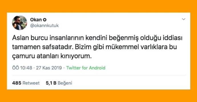 Burcunuzu birkaç cümle ile över misiniz?