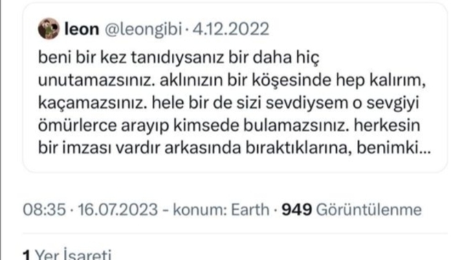 Burcunuzu birkaç cümle ile över misiniz?