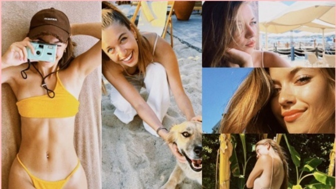 Afra Saraçoğlu Instagram'ı Bodrum paylaşımlarıyla renklendirdi. Sosyal medyada hangi ünlüleri takip ediyorsunuz?