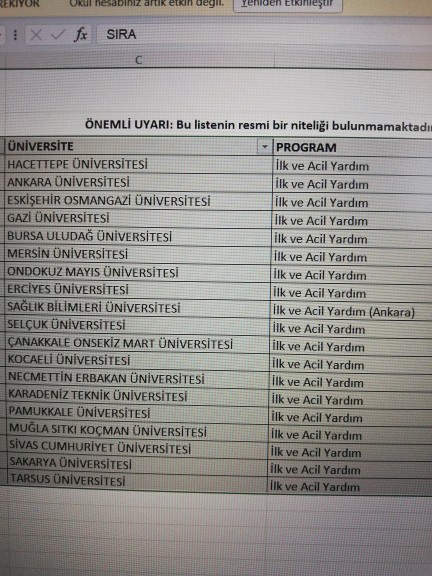 Hangi üniversiteleri tercih listenize yazacaksınız?