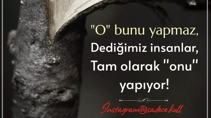Yapmaz dediğin insanlar neler yaptı?