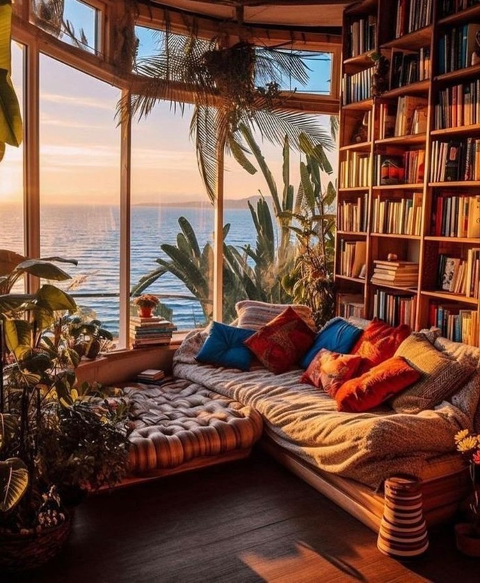 Görseldeki mekanda bir kitap okuyacak olsan bu hangi kitap olurdu 📚 ?