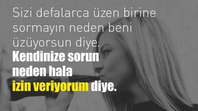 Sizi üzmelerine izin veriyor musunuz?
