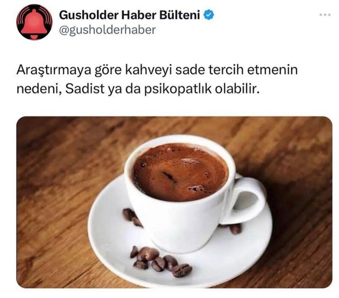 Kahveyi sade içmek sadistlikmiş, siz nasıl içiyorsunuz?