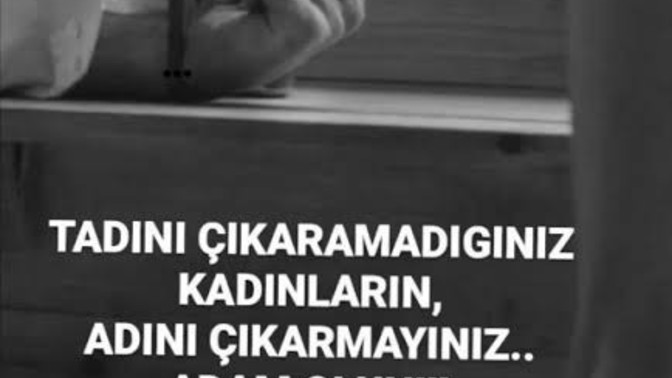 Erkekler ulaşamadığı kadını kötülemeyi kendilerine huy mu yaptı?