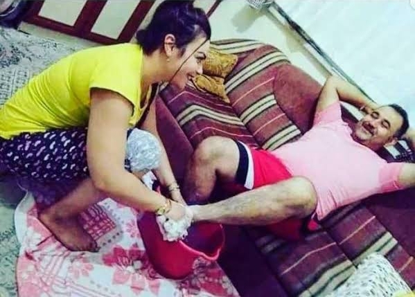 Eşinizin ayaklarını yıkar mısınız 🙄😂?