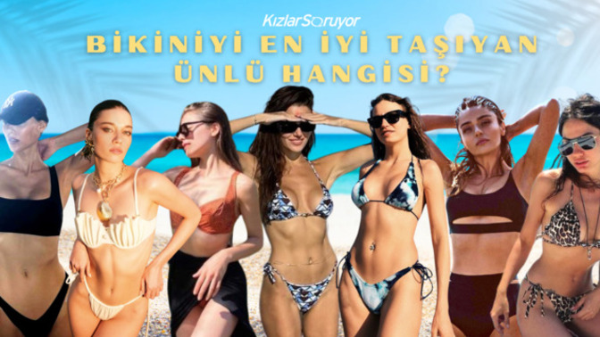 Bu yaz ünlülerin bikinili pozları kadar sıcak! :heart_on_fire: Bikiniyi en iyi taşıyan ünlü sence hangisi?