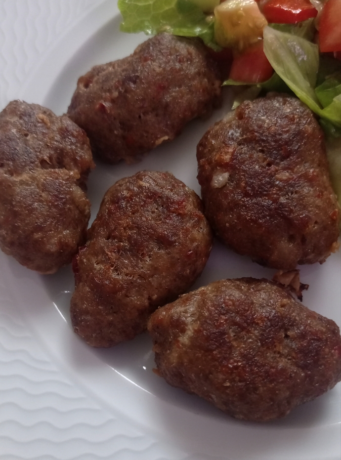 Köftelerim çok mu şekilsiz olmuş😅?