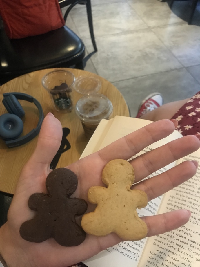 Bu kurabiyeler çok tatlı değil mi?