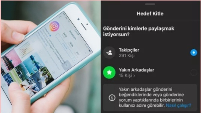 Artık Instagram gönderilerinizi sadece yakın arkadaşlarınızla paylaşabileceksiniz. Bu yeni özelliği kullanacak mısınız?