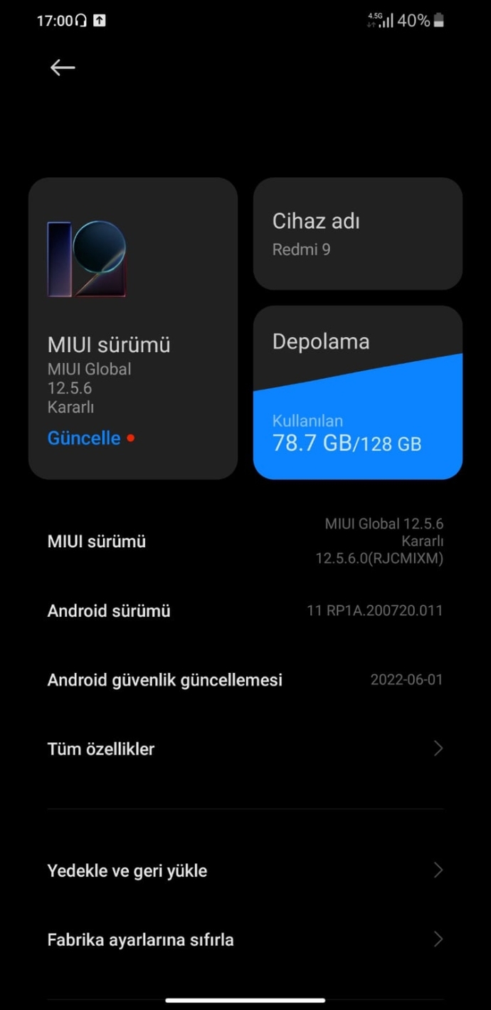 Bu telefon redmi note 9 pro ile aynımi veya farki nedir?