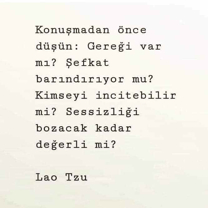 Konuşmadan önce düşünür müsünüz?