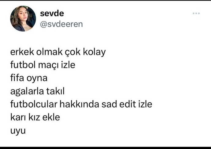Erkek olmak mı zor, kadın olmak mı 😂?