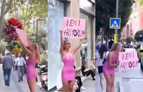 Barbie çılgınlığı bitmiyor, İstanbulda barbie gibi giyinip Keni arayan kadın! Tatlı olmuş mu sizce?