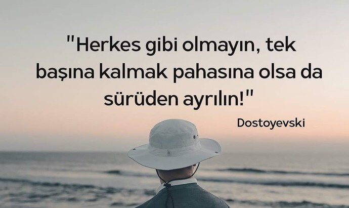 Tek başına kalmak pahasına da olsa sürüden ayrılabilir misiniz?