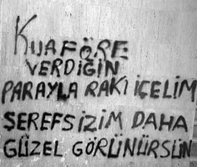 Bir erkek atasözü der ki.