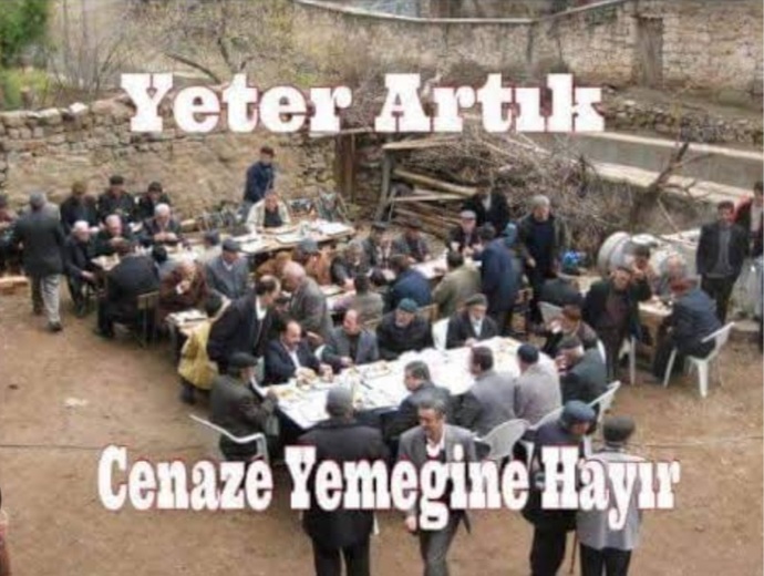 Cenaze evlerinde yemek, helva... vs. gibi şeyler verilmesi konusunda düşünceleriniz nelerdir?