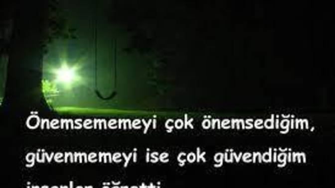 Kendinizi ne kadar öenmsiyorsunuz?