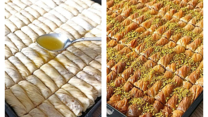 El açması cevizli burma baklava sever misiniz?