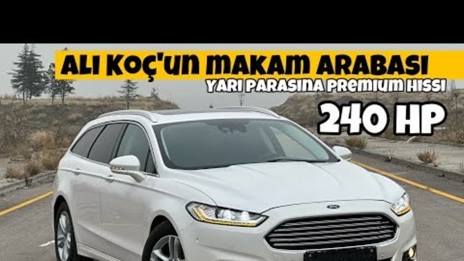Ali Koç'un makam arabası buymuş, ne diyorsunuz?