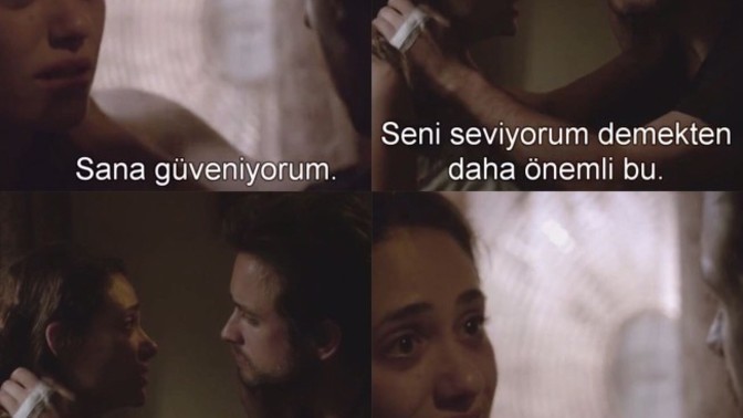 "Seni seviyorum" cümlesinden daha önemli bir cümle söyler misin?