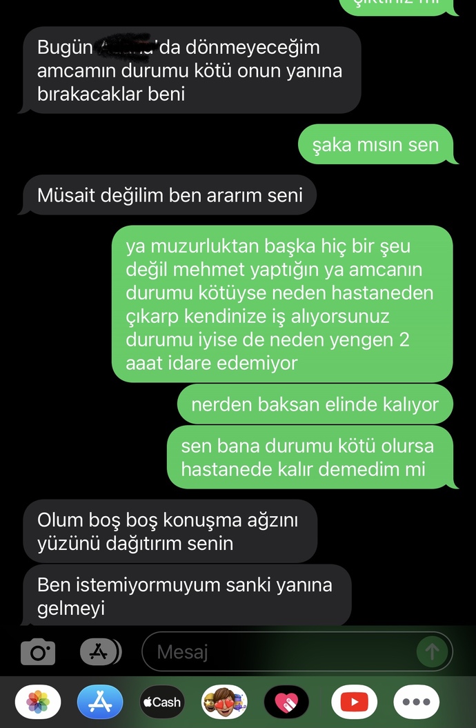 Erkek arkadaşımla dün buluşmanız gerekirken bugün düşman olduk sizce kim haklı ss aşağı da?