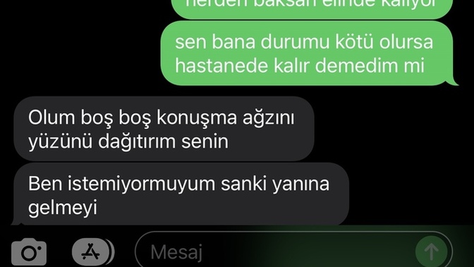 Erkek arkadaşımla dün buluşmanız gerekirken bugün düşman olduk sizce kim haklı ss aşağı da?