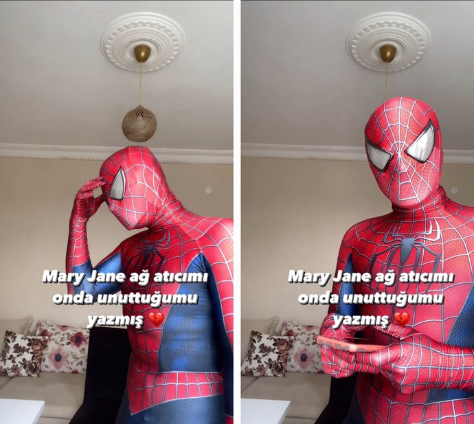 Erkekler boyunuz kac, kac kilosunuz, karin kasiniz var mi, Kariniz isterse spiderman kostumu giyermisiniz?