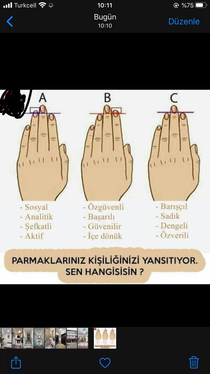 Parmak yapına göre nasıl bir kişiliğe sahipsin?
