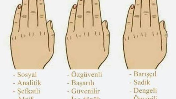 Parmak yapına göre nasıl bir kişiliğe sahipsin?