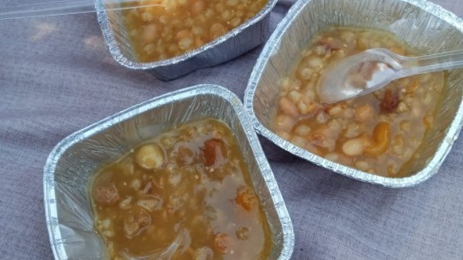 Size yeni yaptığım aşureden dağıtayım mı?