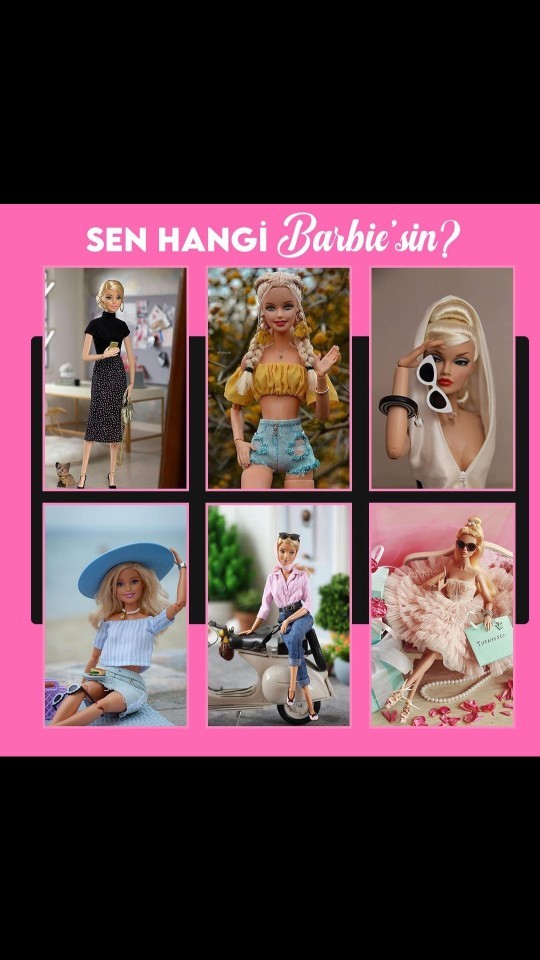 Siz hangi barbie olmak isterdiniz?